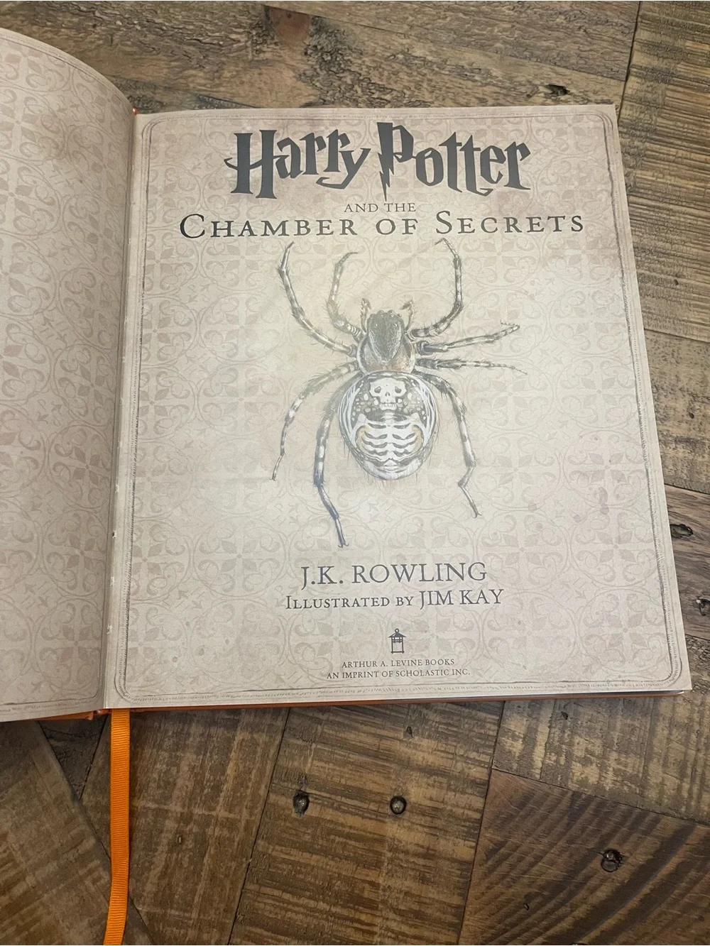 Harry Potter Chamber of Secrets Jim Kay Illustrated Edition 1st Printing 2016
